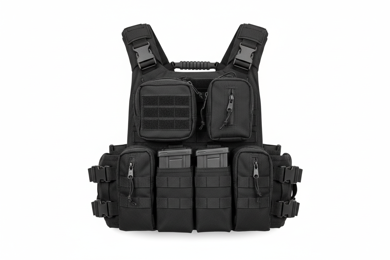 Black Tactical Vest