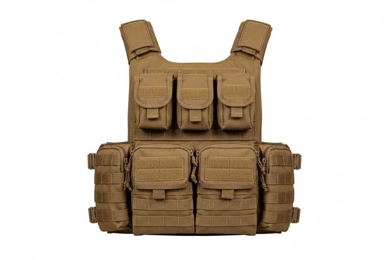 Tan Tactical Vest